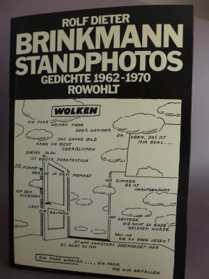 Standphotos. Gedichte 1962 - 1970. Tadellose Erstausgabe