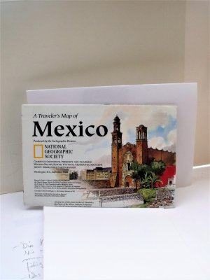 A Traveller's Map of Mexico. Supplement to National Geographic, September 1994