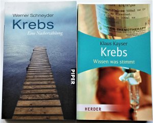 gebrauchtes Buch – Schneyder, Werner; Kayser – Krebs - Eine Nacherzählung + Krebs - Wissen was stimmt