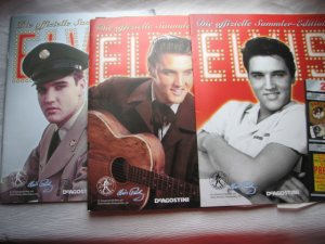 Elvis. Die offizielle Sammler-Edition. Nr.Spezial und 1 bis 33 (alle herausnehmbaren Sammlerstücke ungeöffnet inliegend)