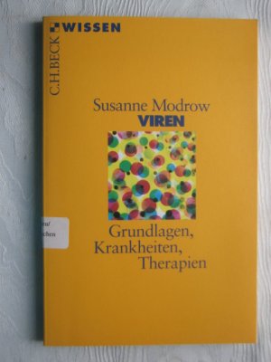 gebrauchtes Buch – Susanne Modrow – Viren - Grundlagen, Krankheiten, Therapien