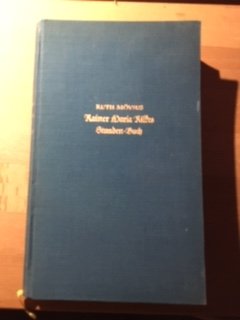 antiquarisches Buch – Ruth Mövius – Rainer Maria Rilkes Stunden-Buch. Entstehung und Gehalt.