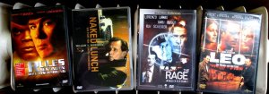 gebrauchter Film – 4 DVDs - Krimis: Leo, The Rage, Rules u. Nakel Lunch