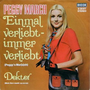 gebrauchter Tonträger – Peggy March – Einmal Verliebt Immer Verliebt