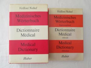 Medizinischer Verlag Hans Huber: Medizinisches Wörterbuch - Englisch-Deutsch+Französisch (mit Ergänzungsband) / Medizinischer Verlag Hans Huber: Dictionnaire […]