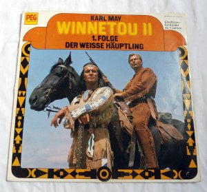 gebrauchtes Hörbuch – Karl May – Winnetou 2 - 1. Folge : Der Weisse Häuptling - LP