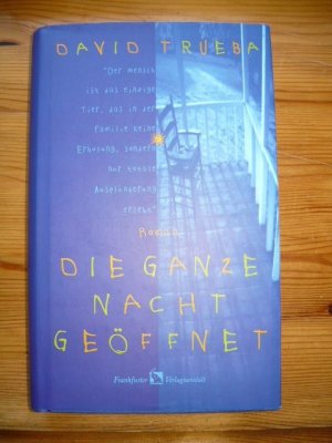 gebrauchtes Buch – David Trueba – Die ganze Nacht geöffnet