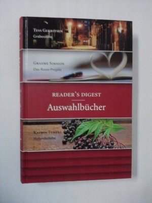 gebrauchtes Buch – Tess Gerritsen, Graeme Simsion – Readers Digest Auswahlbücher. Grabesstille - Das Rosie-Projekt - Holunderliebe. Bestseller-Sonderband.