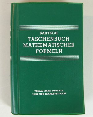 Taschenbuch mathematischer Formeln