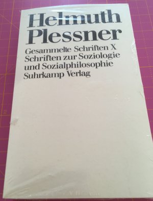 Gesammelte Schriften X: Schriften zur Soziologie und Sozialphilosophie - eingeschweißt