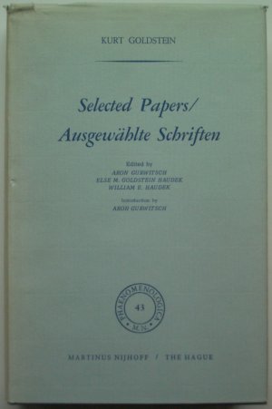 Selected Papers/Ausgewählte Schriften