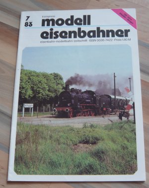 gebrauchtes Buch – Autorenkollektiv – modelleisenbahner - Eisenbahn-Modellbahn-Zeitschrift - Heft 7 / 1983