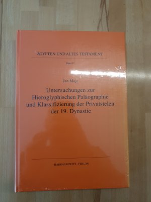 Untersuchungen zur Hieroglyphischen Paläographie und Klassifizierung der Privatstelen der 19. Dynastie