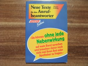 Neue Texte für den Anrufbeantworter