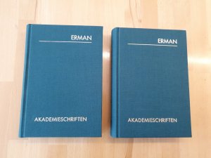 Akademieschriften (vollständig in 2 Bänden). Gebundene Ausgabe.