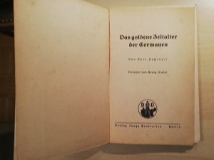 gebrauchtes Buch – Pastenaci Kurt – Deutsches Volksbuch – Goldenes Zeitalter der Germanen