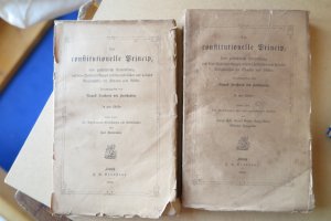 Das constitutionelle Princip, seine geschichtliche Entwickelung und seine Wechselwirkungen mit den politischen und socialen Verhältnissen der Staaten […]