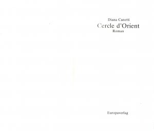 Cercle d'Orient. Roman.