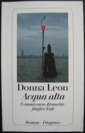 gebrauchtes Buch – Donna Leon – Acqua alta - Commissario Brunettis fünfter Fall