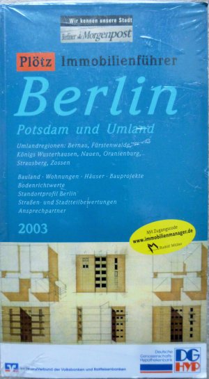 Plötz Immoblienführer Berlin, Potsdam und Umland 2003