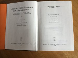 Aufstieg und Niedergang der römischen Welt (ANRW) Prinzipat II.16.1 Religion (Heidentum: Römische Religion, Allgemeines)