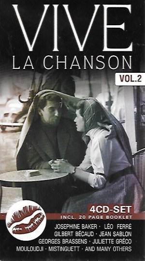 gebrauchter Tonträger – Chanson Sampler – Vive La Chanson Vol. 2 - 4 CD Set -