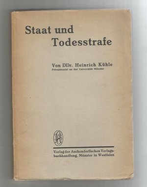 Staat und Todesstrafe