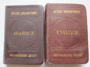 Meyers Sprachführer (1.) Arabisch + 2.) Englisch)