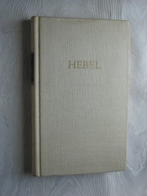 gebrauchtes Buch – Hebel, Johann P – Hebels Werke in einem Band