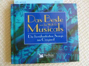 gebrauchtes Buch – Das Beste aus der Welt der Musicals -Die berühmtesten Songs im Original- Begleitbuch