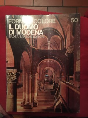 antiquarisches Buch – Arturo Carlo Quintavalle – Forma E Colore 50. Il Duomo Di Modena