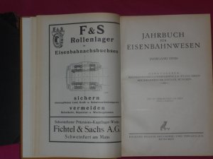 antiquarisches Buch – Reichsbahnrat Dr – Jahrbuch für Eisenbahnwesen  Jahrgang 1925/26