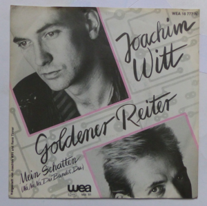 gebrauchter Tonträger – Joachim Witt + rené tinner – Goldener Reiter + mein schatten