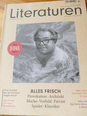 gebrauchtes Buch – Literaturen: Alles Frisch