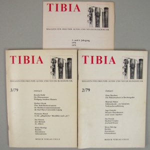 gebrauchtes Buch – TIBIA Magazin für Freunde alter und neuer Bläsermusik. 2/79, 3/79 und Inhaltsverzeichnis 1978/1979