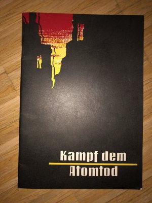 antiquarisches Buch – Dr Menzel – Kampf dem Atomtod