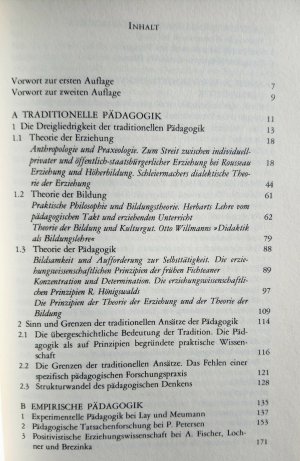 gebrauchtes Buch – Dietrich Benner – Hauptströmungen der Erziehungswissenschaft - Eine Systematik traditioneller und moderner Theorien