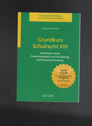 Grundkurs Schulrecht XIII