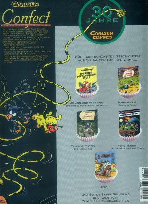 Confect ; 5 erlesene Comic - Spezialitäten ; 30 Jahre Carlsen Comics