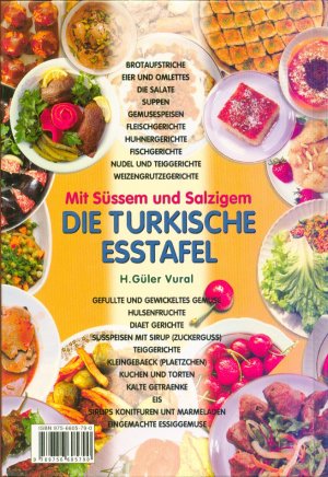 Die Türkische Esstafel. Mit Süssem und Salzigem