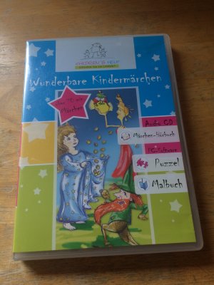 wunderbare Kindermärchen Children's help über 70 min Märchen Audio CD Märchen Hörbich PC- Software Puzzle Malbuch