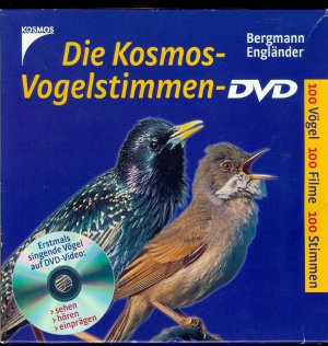 gebrauchtes Buch – Hans-Heiner Bergmann – Die Kosmos-Vogelstimmen-DVD + Begleitbuch -  100 Vögel, 100 Filme, 100 Stimmen