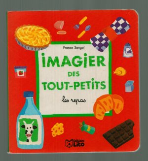 Imagier des tout-petits : les repas (Französisch)