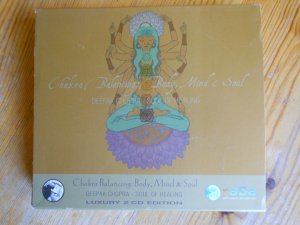 gebrauchtes Buch – Deepak Chopra - Soul of healing – Chakra Balancing: Body, Mind & Soul. Box mit 2 CDs, Meditation und Musik