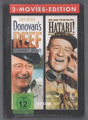 gebrauchter Film – Howard Hawks – John Wayne 2 Filme: Hatari (1962) & Donovan's Reef - Die Hafenkneipe von Tahiti (1963) [2 DVDs]