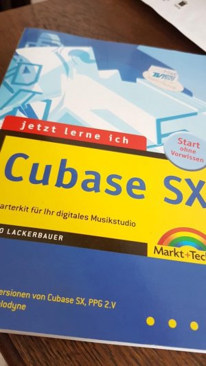 Jetzt lerne ich Cubase SX . Starterkit für Ihr digitales Musikstudio von Ingo Lackerbauer Medienakademie Köln Musik-Studio Medienproduktion MIDI Harddiskrecording […]