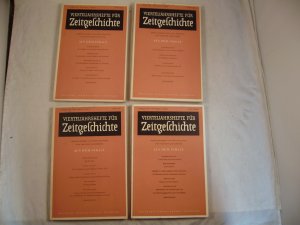antiquarisches Buch – Hans Rothfels und Theodor Eschenburg  – Vierteljahrshefte für Zeitgeschichte 7. Jahrgang 1959 komplett