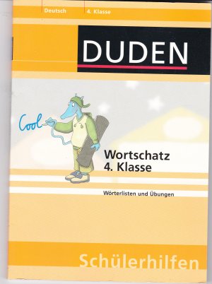 gebrauchtes Buch – Holzwarth-Raether, Ulrike; Raether – Duden. Deutsch Wortschatz 4. Klasse, Schülerhilfen