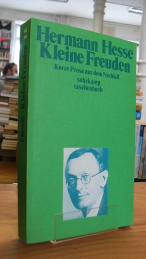 gebrauchtes Buch – Hermann Hesse – Kleine Freuden - Kurze Prosa aus dem Nachlaß