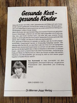 gebrauchtes Buch – Ilse Auerswald – Gesunde Kost - gesunde Kinder